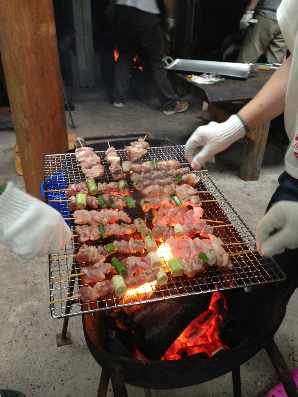 焼き鳥2014夏BBQ